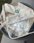 Personalized Clear Bag | Custom Embroidered Pouch