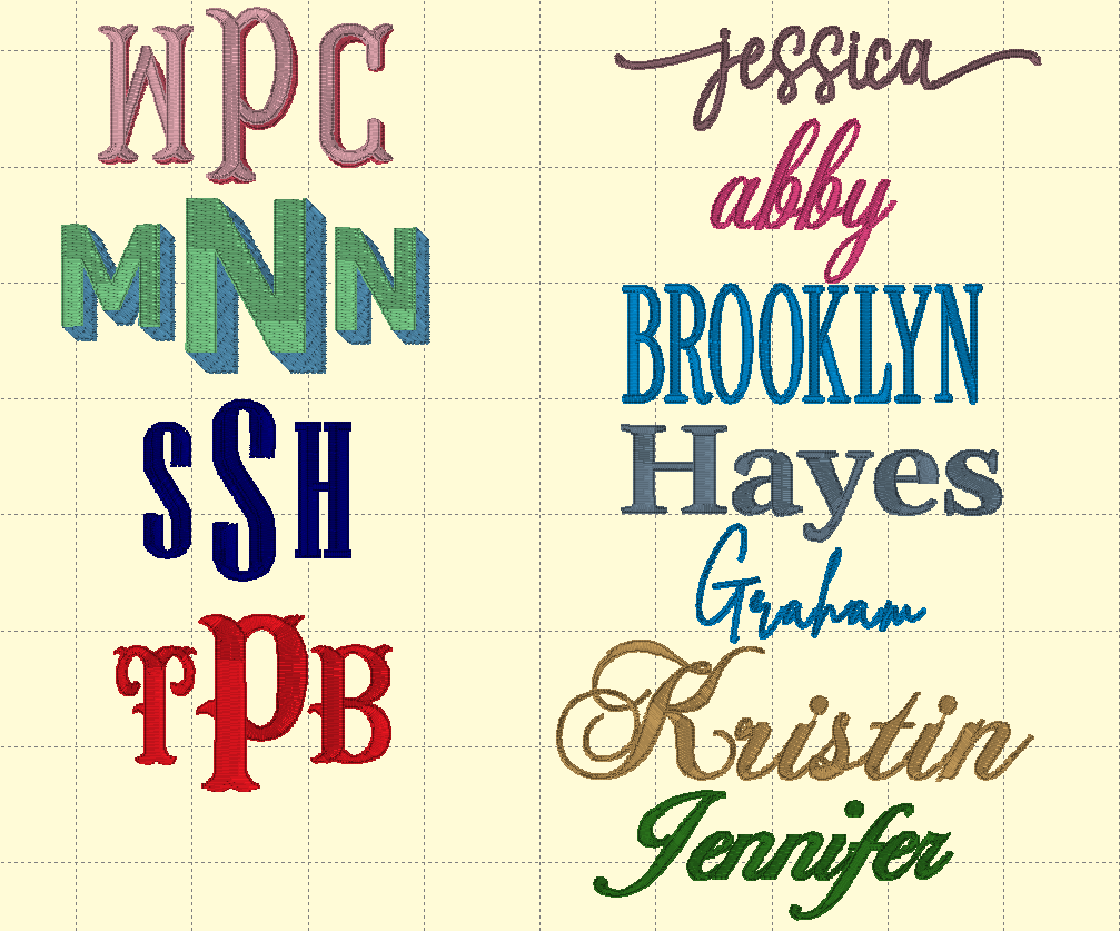 Personalized Clear Bag | Custom Embroidered Pouch