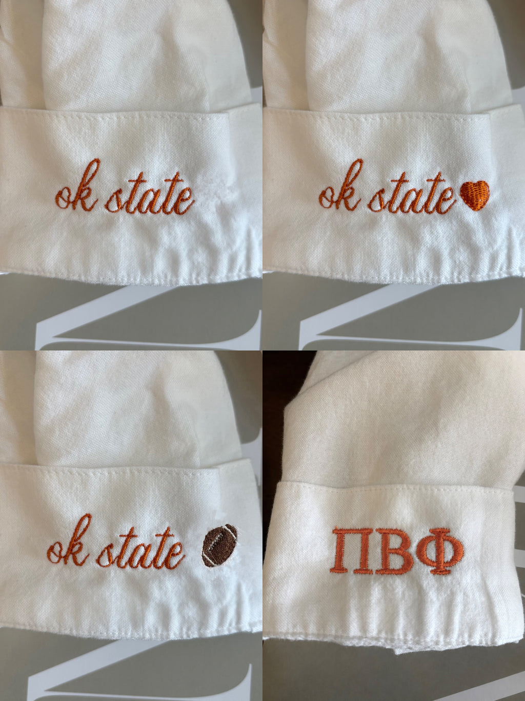 Women’s OSU Go Pokes Denim Button Down