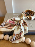 Oklahoma Sooners Embroidered Plaid Scarf