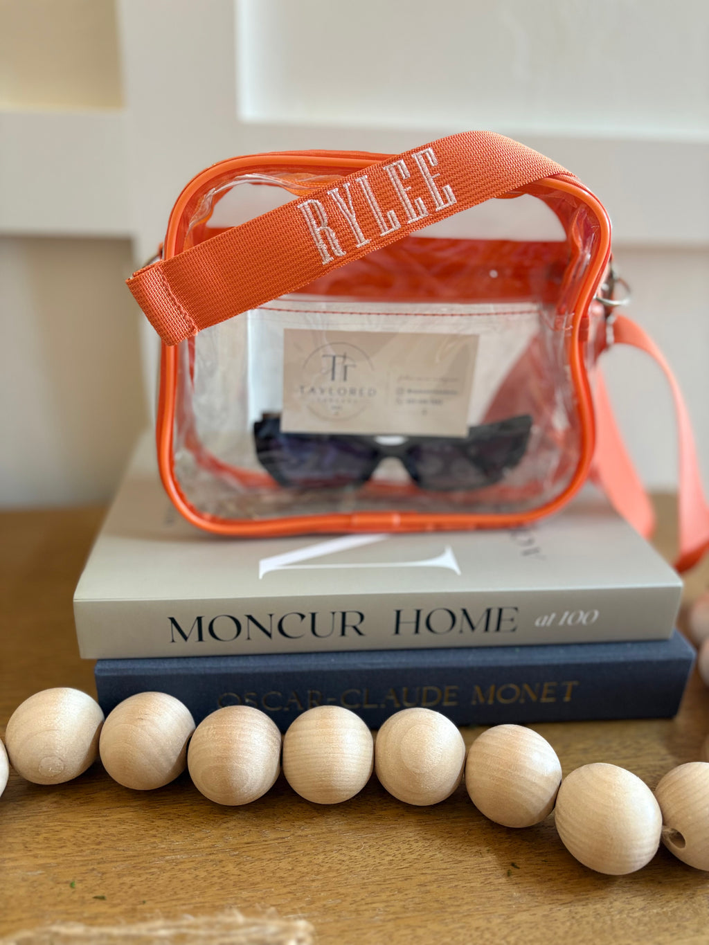 OU/OSU Personalized Clear Stadium Bag
